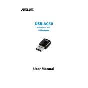 ASUS USB-AC50 Adapter manual cover