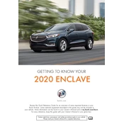 Buick Enclave 2020 manual cover