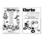 Clarke 6010920 Plasma King 25E Plasma Cutter manual cover