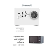 Brandt SE3000 Microwave Oven manual cover