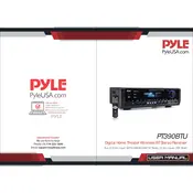 Pyle PT390BTU Stereo Receiver manual cover