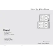 Viking VGSU104 Cooktop manual cover