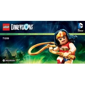 LEGO Wonder Woman 71209-3 Construction Set manual cover