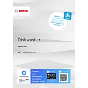 Bosch Series 6 SMD6TCX00E Dishwasher manual cover