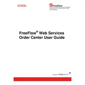 Xerox FreeFlow Web Services Order Center Ver.6.0 Software manual cover