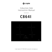 Caple C864l Hob manual cover