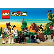 LEGO System 6718 Construction Set manual cover