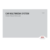 Kia Cadenza Car Multimedia System 2019 Sedan manual cover