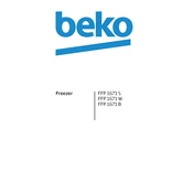 Beko FFP 1671 B manual cover