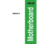 ASUS A88XM-E Motherboard manual cover