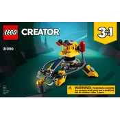 LEGO 31090-3 Construction Set manual cover