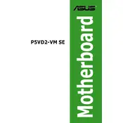 ASUS P5VD2-VM SE Motherboard manual cover