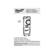 Milwaukee 2210-20 Tester manual cover