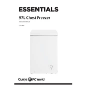 Currys Essentials C97CFW18 manual cover