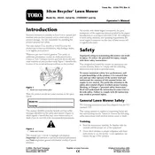 Toro Recycler 50-cm 20654 Mower manual cover