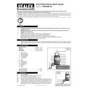 Sealey AK9636D.V2 Gauge manual cover