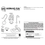 Barbie Mattel Mermaid Fun Kelly Doll 52886 Toy manual cover