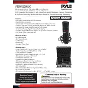 Pyle PDMILCM100 Microphone manual cover