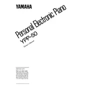 Yamaha YPP-50 Piano manual cover