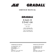 Gradall 534C-9 Forklift