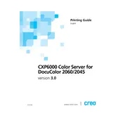 Xerox CXP6000 Ver.3.0 Server manual cover