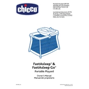 Chicco Fast Asleep Go Playard manual cover