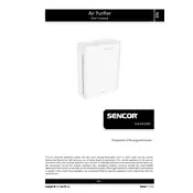 Sencor SHA 8400WH-EUE3 Purifier manual cover