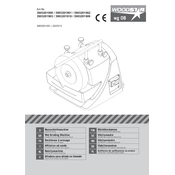 Woodstar WG 08 3903201000 Angle Grinder manual cover