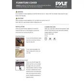 Pyle PVCBN72 Fire Pit Cover manual cover