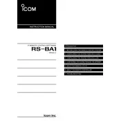 Icom RS-BA1 Software manual cover