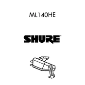 Shure ML140HE Microphone manual cover