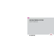 Kia Forte Car Multimedia System 2020 Sedan