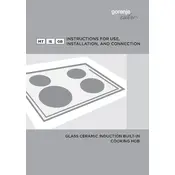 Gorenje IT65KR Hob manual cover