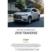 Chevrolet Traverse 2019 manual cover