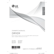 LG DLE4970W DLE4970W.ABWEEUS Dryer manual cover