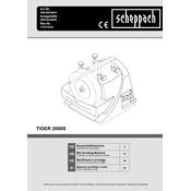 Scheppach TIGER 2000S 59032019944 Angle Grinder manual cover