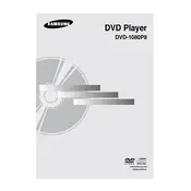 Samsung DVD-1080P8 DVD Player manual cover