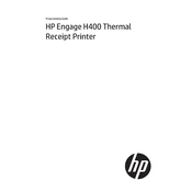 HP Engage H400 POS Printer manual cover