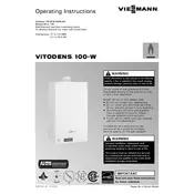 Viessmann Vitodens 100-W B1HA 26 Boiler manual cover