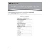 KitchenAid KUBL214KSB Refrigerator manual cover