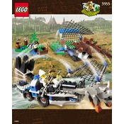 LEGO Adventurers 5955 Construction Set manual cover