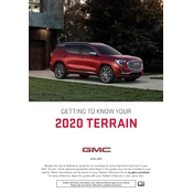 GMC Terrain 2020 manual cover