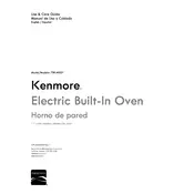 Kenmore 40539 790.4053 Oven manual cover