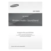 Samsung HW-HM60C Soundbar manual cover