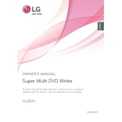 LG GUD0N GUD0N.AVAA10B Writer manual cover