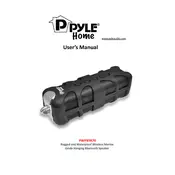 Pyle PWPBTA70 Speaker manual cover