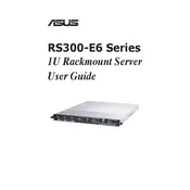 ASUS RS300-E6-PS4 Server manual cover