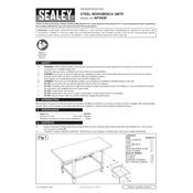 Sealey AP3020 Workbench manual cover