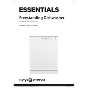 Currys Essentials CDW60B18 manual cover