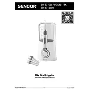 Sencor SOI 3310SL Toothbrush manual cover